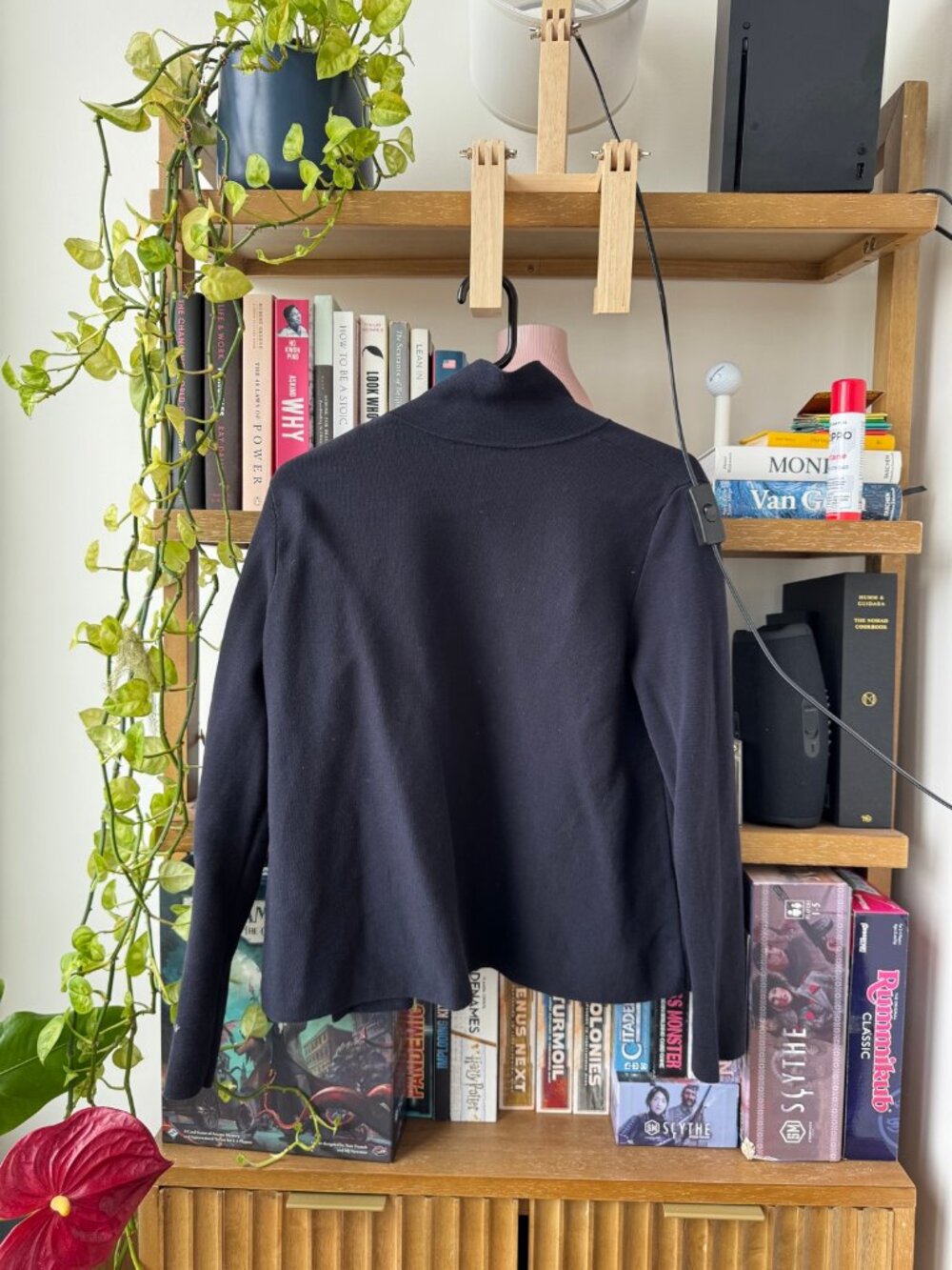 COS Navy Turtleneck Sweater Size S